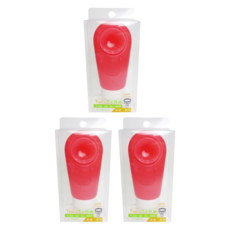 台灣 COSMOS 軟糖QQ吸盤式矽膠分裝瓶 89ml, 顏色隨機, 3個