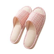 Edelin Coco Tweed 高級室內拖鞋 客廳拖鞋, 粉紅色, 2個