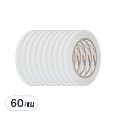 EMPIRE 雙面膠帶 7mm x 30m, 白色半透明, 60入