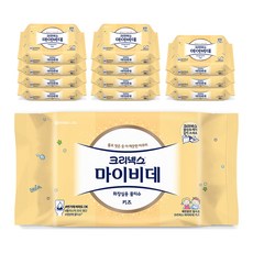 마이비데 키즈 화장실용 물티슈 리필형, 1g, 56매, 12개