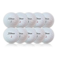 Titleist PRO V1/V1X 混合高爾夫球一級, 白色, 10顆, 1組