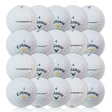 캘러웨이 투어시리즈 혼합 로스트볼 2등급 20피스 46g WSD, 화이트, 1개입, 20개