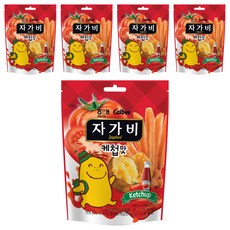 Calbee 卡樂比 Jagabee 番茄醬口味薯條, 45g, 5包