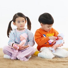 Kes.B Play 柔軟嬰兒娃娃 2543 2件組, 混合色, 1個