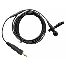 Saramonic 楓笛 全向型領夾式麥克風 3.5mm TRS 180cm DK3A, 黑色