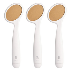 Bebe Foot 玻璃除腳皮器 白色, 3個