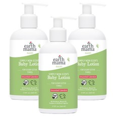 얼스마마 네츄럴 무향 베이비로션, 240ml, 3개