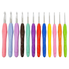 Market Plan 軟柄鉤針 12支, 1組