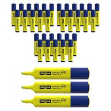 PENMAX Textliner 503 螢光筆 12入, 黃色, 3個