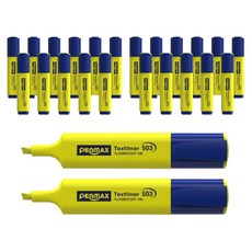 PENMAX Textliner 503 螢光筆 12入, 黃色, 2個