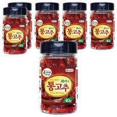복이네먹거리 용기형 건고추, 6개, 40g