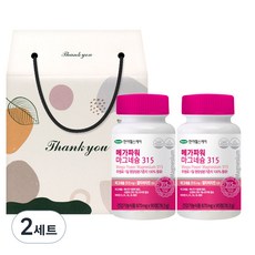 한미헬스케어 메가파워 마그네슘 315 선물세트, 180정, 2세트