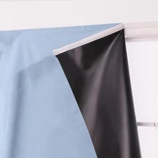 Casabella美麗家居 全遮光窗簾 170 x 150cm 水藍色 寢具用品 純色