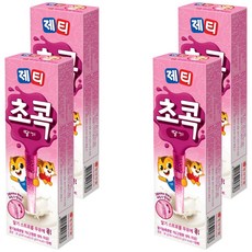 Jetty 調味吸管 草莓口味, 3.6g, 10入, 4盒