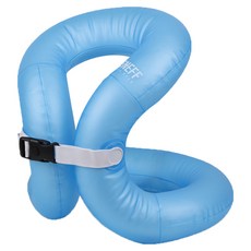 SNEFF 兒童頸部泳圈背心 SCV-4005, 藍色, 1個