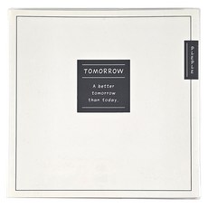 PLEPLE Tomorrow Diary 萬年型, 1個, 白色