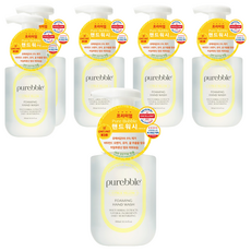 퓨어블 프리미엄 포밍 핸드워시 상쾌한 옐로우 시트러스향 본품, 6개, 300ml