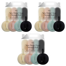 헤트라스 뉴 딥클린 샤워볼 4종 선물세트, 0NE SET, 4개입, 3세트