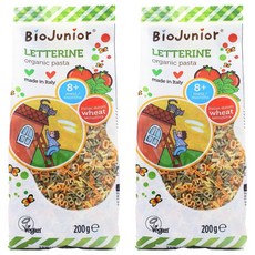 孩童迷你蔬菜義大利麵 字母造型, 200g, 2個