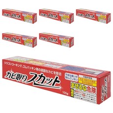 鈴木油脂 矽立清除霉凝膠 浴室磁磚除霉清潔劑 有效去除霉根 輕鬆省力, 100g, 6條