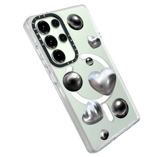 케이스티파이 Chrome Love 클리어 맥세이프 휴대폰 케이스