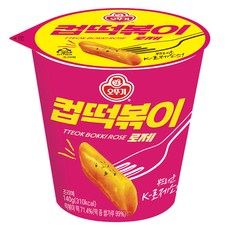 오뚜기 컵떡볶이 로제, 140g, 1개