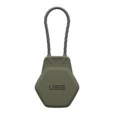 UAG AirTag 高強度鋼絲簡約保護殼, 軍綠色, 1個