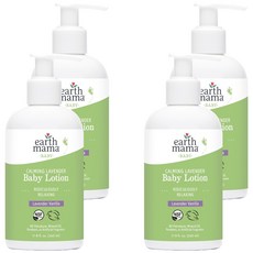 얼스마마엔젤베이비 카밍 라벤더 베이비 로션, 240ml, 4개