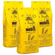 마르텔리아티산파스타 푸실리 디 피사, 500g, 3개