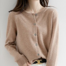 Elso 女款 9色 圓領針織開襟衫