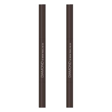 Solone 台灣公司貨 鑽石刀立體旋轉眉筆, 03 可可棕, 2支