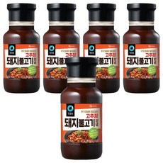 清淨園 辣味烤豬肉醬, 280g, 5個