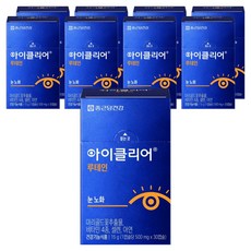 종근당건강 아이클리어 루테인 15g, 30정, 9개