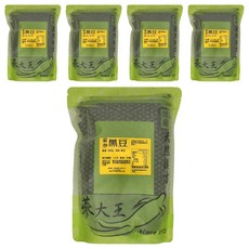 蓀大王 碳炒黑豆 600g 中國產, 5包