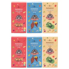 PAPA ROO 孩童副食品蔬菜粉 3入組, 馬鈴薯口味+地瓜口味+高麗菜口味, 2組