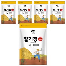 엉클탁 국산 찰기장, 1kg, 5개
