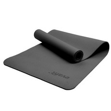 evafit TPE粉彩瑜珈墊 6mm, 炭灰色