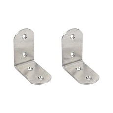 層架國度 不鏽鋼圓角托架 中 65 x 65 mm, 2入