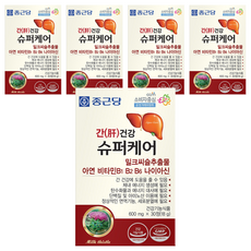 종근당 간건강 슈퍼케어, 30정, 5개