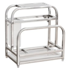 不鏽鋼刀具架 單筷筒刀具架 WD6, 銀色, 1個