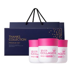 EVER COLLAGEN 膠原蛋白保健錠禮盒組 63g+紙袋, 189g, 1組
