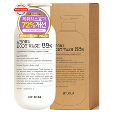 바이아우어 아로마 약산성 퍼퓸 바디워시 앰버우드향, 1.02L, 1개