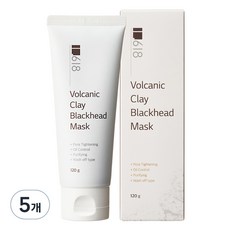 1.618 火山泥去黑頭面膜 120g, 1條, 5條