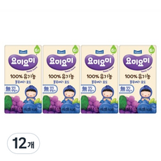 藍莓&葡萄果汁, 125ml, 12個