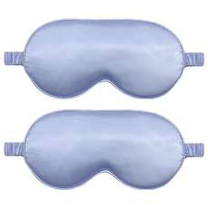 B2WIN 綁帶式眼罩 OPP包裝 17 天空藍, 2個, 1入