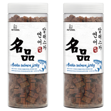 펫클럽 강아지 펫츠밀 명품 져키, 알래스카 연어, 1kg, 2개