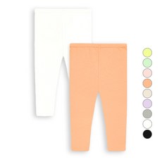 유니프랜드 아동용 베이직 7부 레깅스 2p