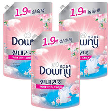 Downy Expert室內乾燥超濃縮衣物柔軟精 花香清新, 1.35L, 3個