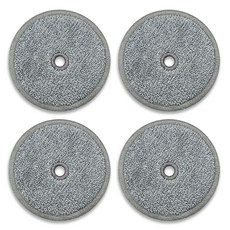 LG CordZero A9 A9S M9 吸塵器相容 強效去汙專用濕拖布, 單一商品, 4個