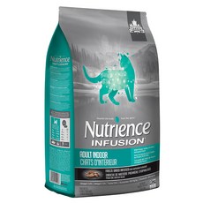 Nutrience INFUSION 天然糧系列乾糧 貓用 成貓室內糧, 5kg, 1包, With Fraser Valley chicken